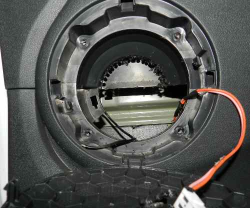 Painel falante dianteiro - furação