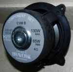 Falante Bravox – vista traseira com anel&nbsp;borracha