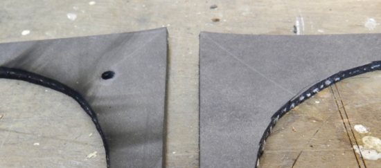 Figura 6 – Remoção da malha de fibra.