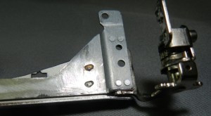 Fig30-DSCN3919 Figura 30 –Detalhe do acabamento da parte inferior do braço.