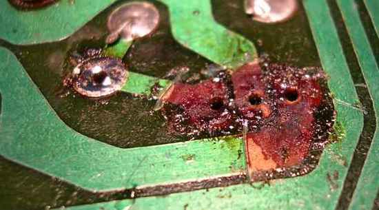 Figura 4 – Aparência da placa após o corte das partes soltas.