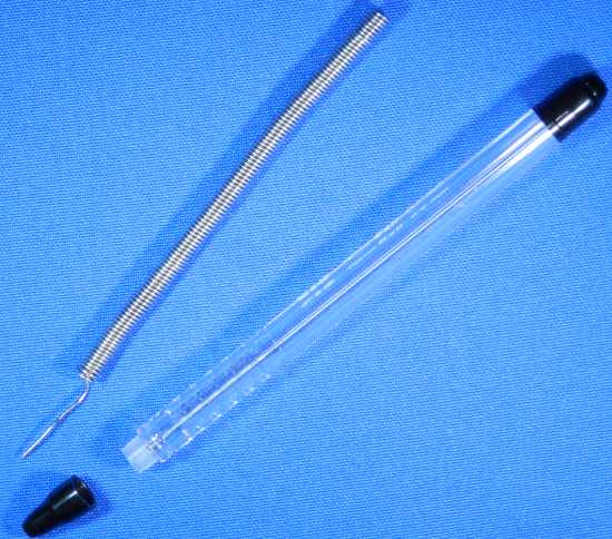 Fig6-DSCN1144 Figura 6 – Espiral de solda pronta, antes da montagem.