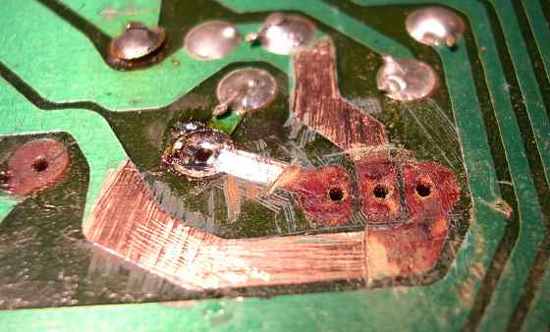 Figura 6 - Aspecto da placa raspada e limpa.