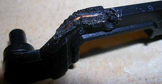 Figura 6 – Grampo superior inserido.