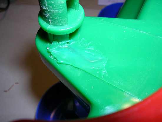 Figura 7 – Grampo submerso e ocultado.