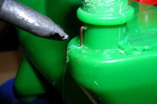 Figura 9 – Inserção do grampo lateral I.