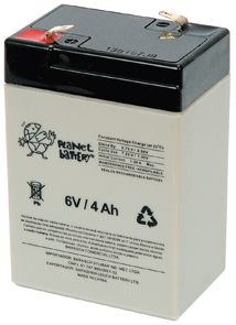 Fig10-Baterias-6V-4-AH Figura 10 – Bateria de 6V e 4 Ah, de fabricante nacional.