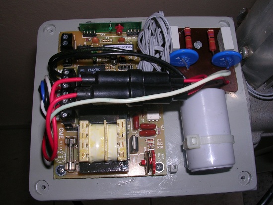 Figura 4 – Aparência da montagem na época da instalação do snubber.