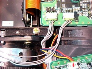 Figura 13 – Conectores dos sensores de infravermelho e umidade.