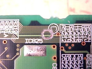 Figura 2 – Rebarbas de cobre removidas, para evitar curto-circuito.