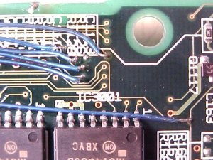 Figura 7 – Lado direito das conexões, recuperado e limpo.