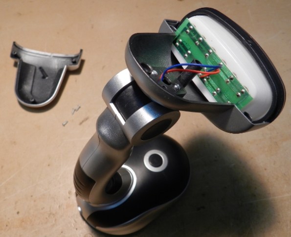 Figura 31 – Abertura da luminária I.