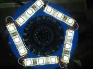 Figura 11 – Teste do anel na câmera.