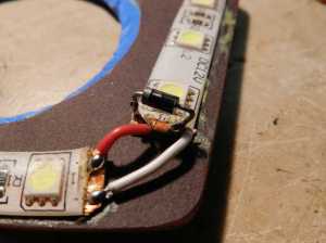 Figura 26 – Diodo de proteção contra polaridade inversa.