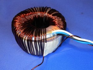 Figura 23 – Enrolamento da primeira metade do secundário de 34V.