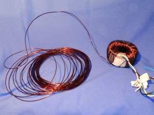 Figura 24 – Restante do fio pronto para ser colocado no carretel.