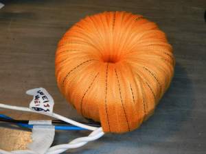 Figura 33 – Enrolamento de 34V pronto e isolado.