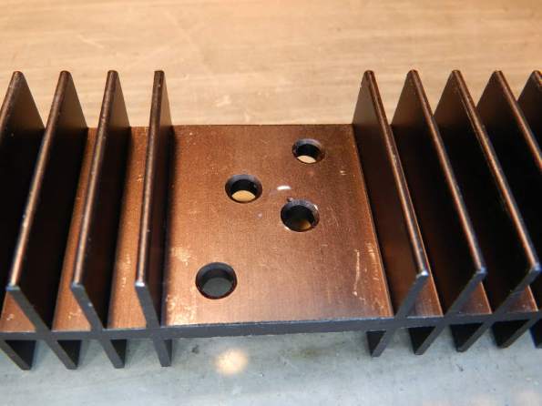 Figura 42 – Dissipador para um transistor TO-3.