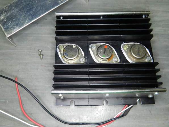 Figura 68 – Módulo de potência sem a capa protetora.