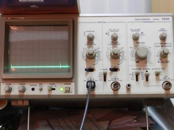 Figura 95 – Oscilograma 40Hz, sem capacitor.