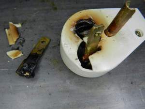 Figura 9 – Vista da parte inferior do plugue.