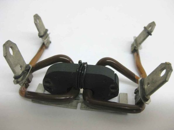 Figura 61 - Bobinas de corrente removidas do motor. Fonte: Popular Science [84].