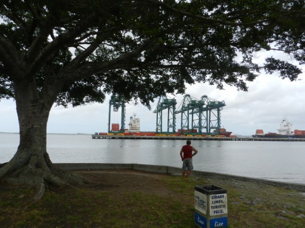 Figura 5 – Porto de Itapoá, SC, em 2014 - I.