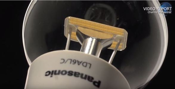 Figura 68 – Lâmpada Panasonic Nostalgic LED LDA6L/C, de 6W . Fonte: Channel Panasonic [185].