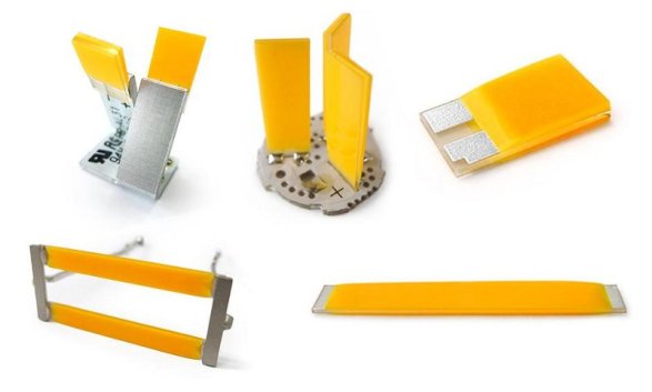 Figura 72 – Filamentos chatos, cuja ligação é feita numa extremidade somente. Fonte: LEDiamond [201].