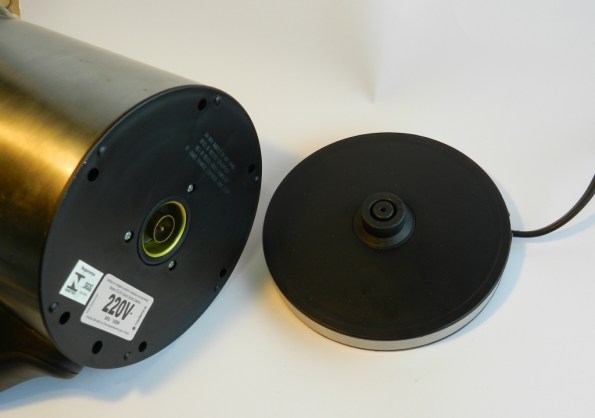 Figura 4 – Vista do encaixe da chaleira com a sua base.