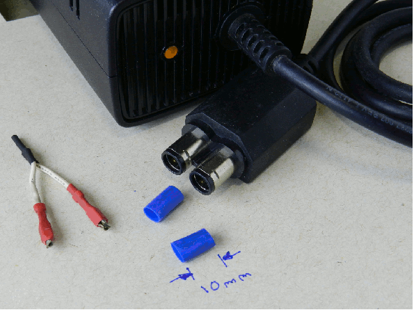 Fig. 14 – Animação GIF que mostra como testar a fonte do XBOX 360 S.