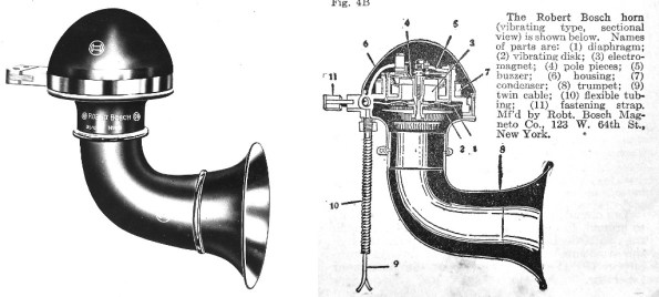 Fig. 21 – Buzina Bosch, produzida desde 1921. Fonte: Bosch [39] e flickr [40].